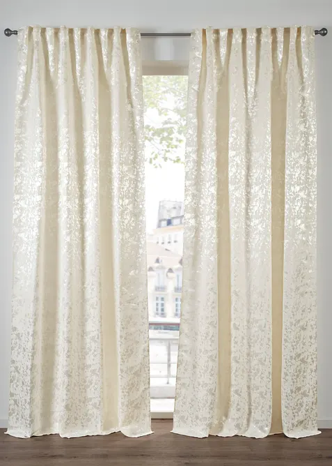 Jaquard gordijn (1 stuk), bonprix