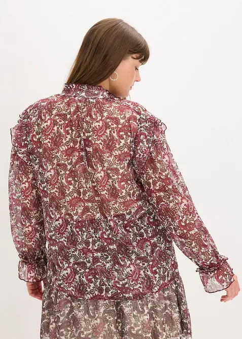 Chiffon blouse, bonprix