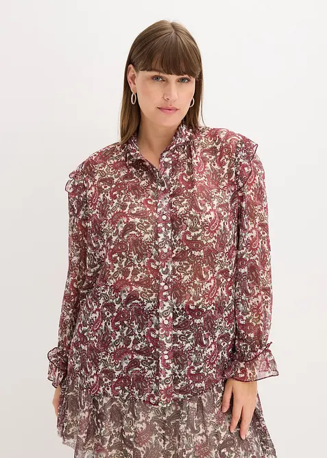 Chiffon blouse, bonprix