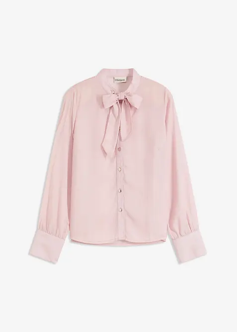 Chiffonblouse met afneembare strik, bonprix