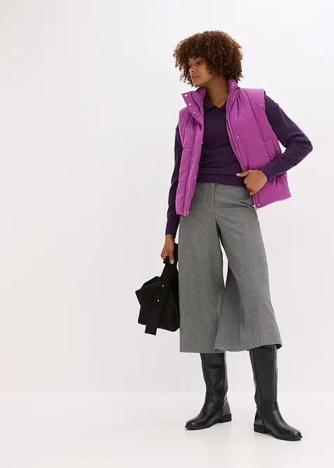 Bodywarmer met lichte glans, bonprix