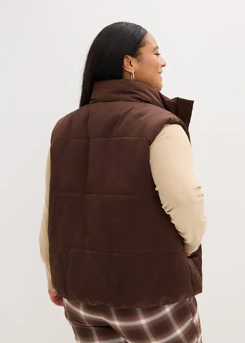 Bodywarmer met lichte glans, bonprix