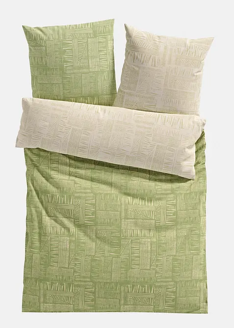 Dubbelzijdig dekbedovertrek met structuur design, bonprix