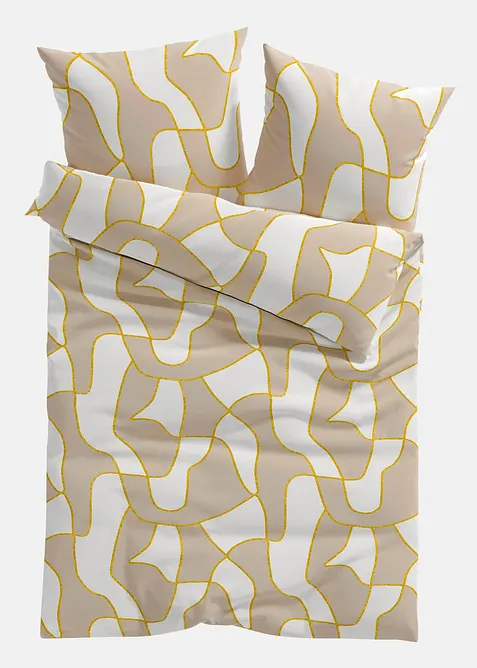 Dekbedovertrek met grafisch design, bonprix