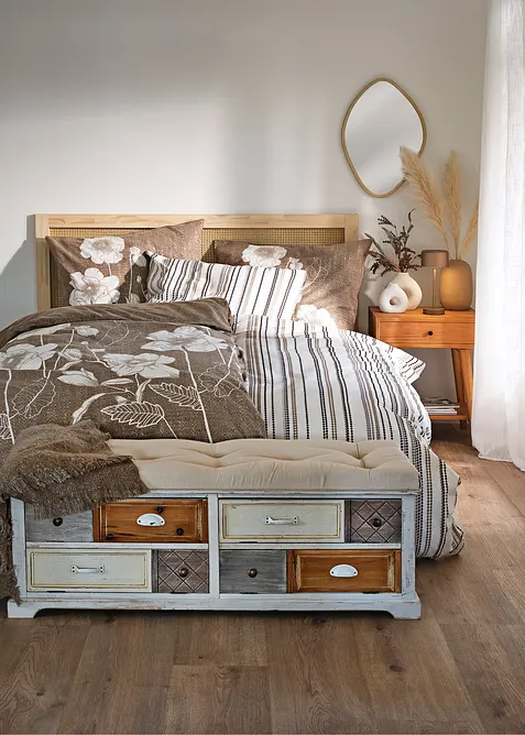 Dekbedovertrek met strepen, bonprix