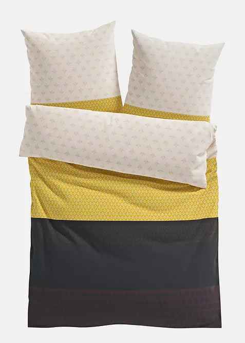 Dekbedovertrek met grafische patronen, bonprix