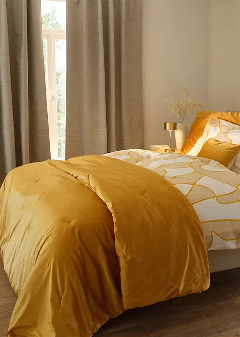 Sprei van fluweel, bonprix