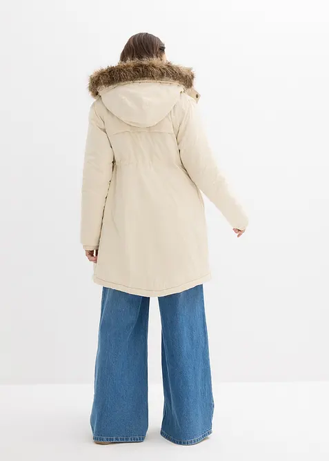 Gewatteerde zwangerschapsparka/draagjas, bonprix