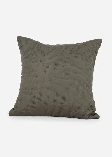 Kussenhoes met bladmotief, bonprix