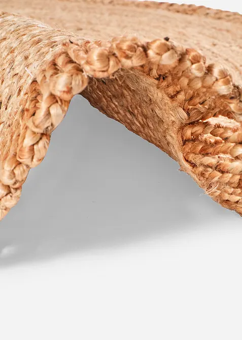 Rond Kelim vloerkleed met franjes, bonprix