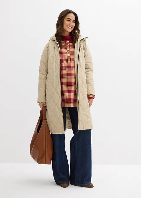 3-in-1 matig warme gewatteerde zwangerschaps- en draagjas, bonprix