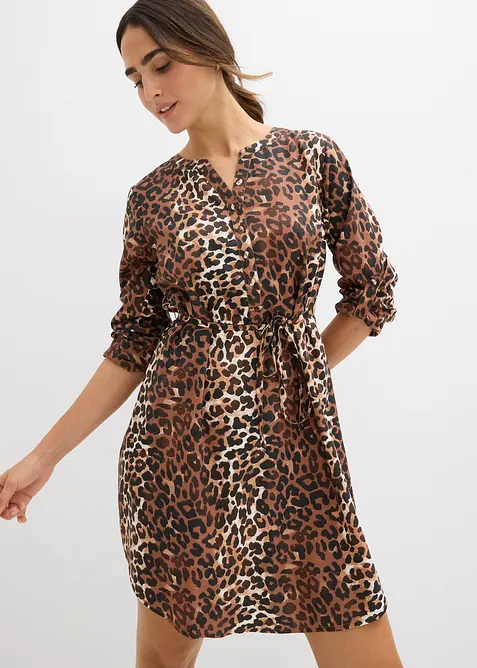 Lange zwangerschapsblouse/voedingsblouse van soepele viscose, bonprix