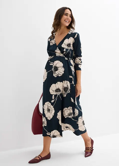 Maxi jurk voor de zwangerschap en daarna, bonprix