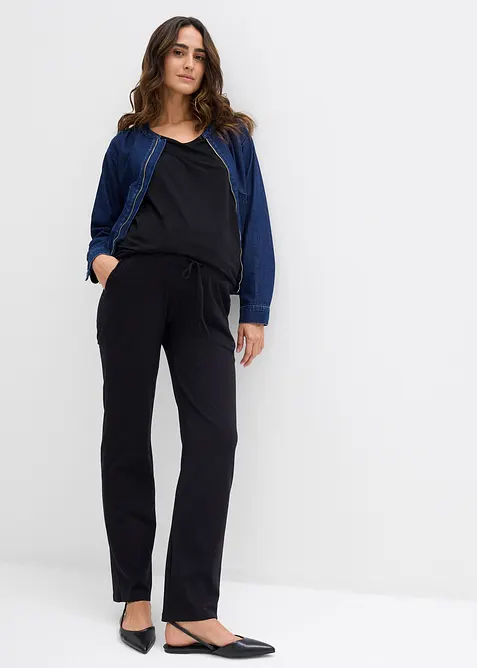 Zwangerschapsbroek van biologisch katoen, bonprix