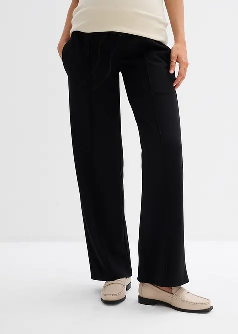 Zwangerschapsbroek van Punto di Roma, straight, wijde pijpen, bonprix
