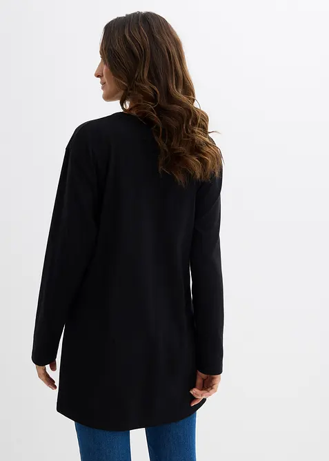 Lang zwangerschapsshirt/voedingssshirt van katoen, bonprix