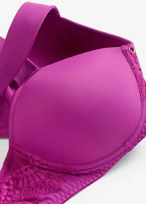 Voorgevormde bh zonder beugels met gewatteerde bandjes, bonprix