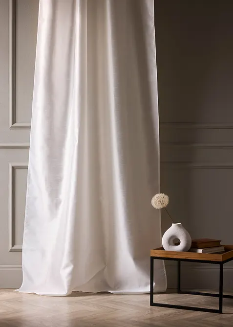 Gordijn met zacht glanseffect, ook en in extra lang (1 stuk), bonprix