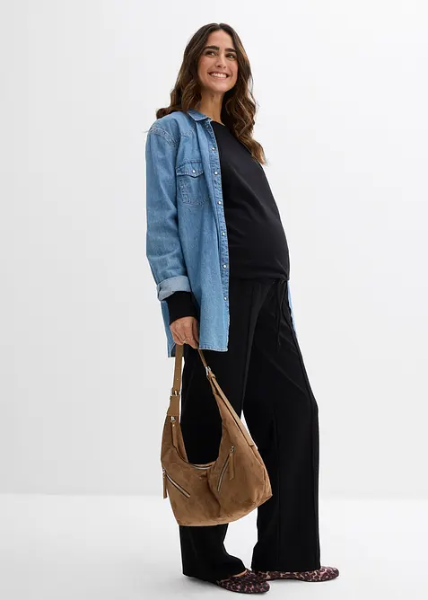 Zwangerschapssweater/voedingssweater van biologisch katoen, bonprix