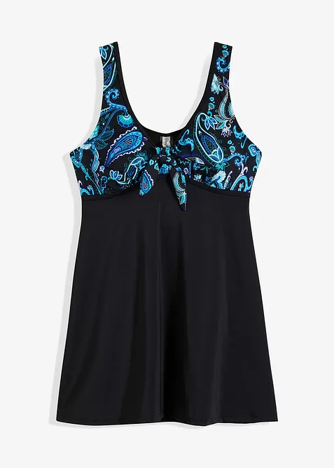 Lange tankinitop met brede schouderbandjes, bonprix