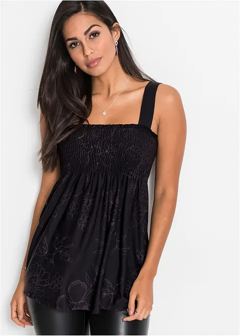 Tuniektop van een viscosemix, bonprix