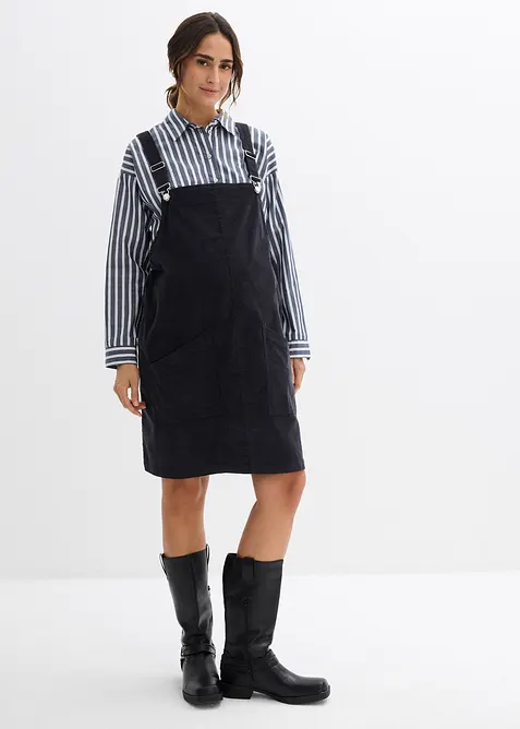 Zwangerschaps tuinjurk van corduroy, bonprix