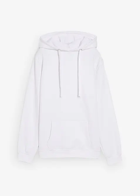 Basic hoodie van zacht frotté, bonprix