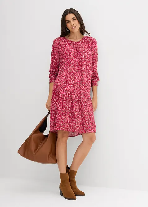 Jurk van soepele viscose, bonprix