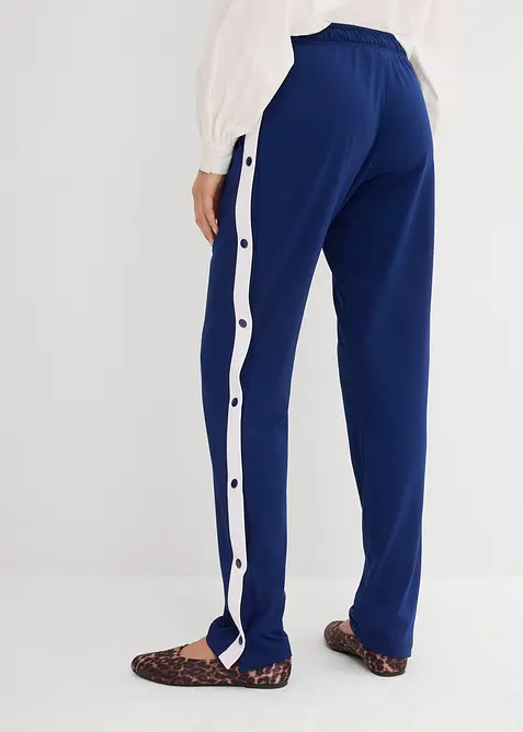 Sneldrogende joggingbroek met drukknopen, bonprix