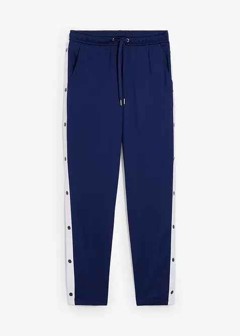 Sneldrogende joggingbroek met drukknopen, bonprix