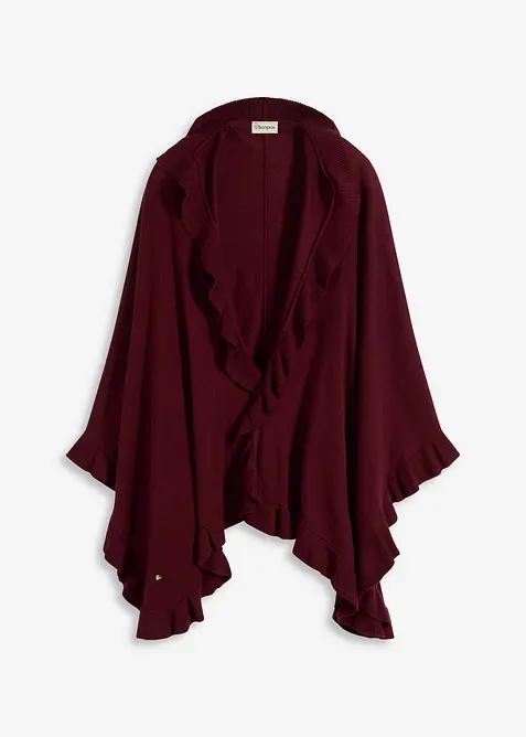 Poncho met kasjmier, bonprix