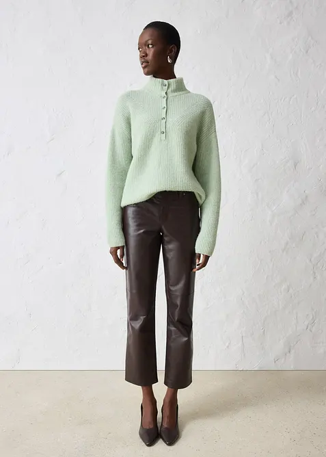 Wollen trui met alpacawol, bonprix