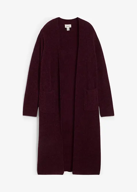 Lang gebreid vest met alpacawol, bonprix