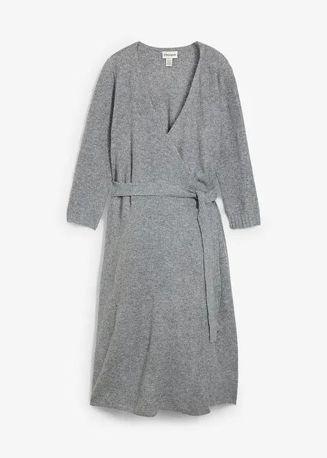 Zacht gebreide zwangerschapsjurk / voedingsjurk met 3/4 mouwen, bonprix