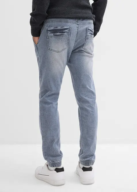 Regular fit stretch instapjeans, tapered, bonprix