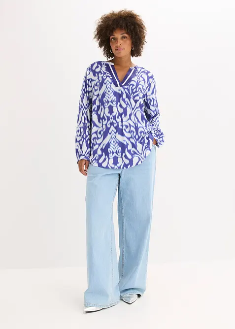 Tuniekblouse van soepele viscose, bonprix