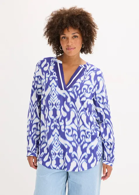 Tuniekblouse van soepele viscose, bonprix