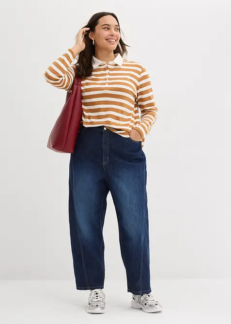 Poloshirt van zwaar biologisch katoen, bonprix