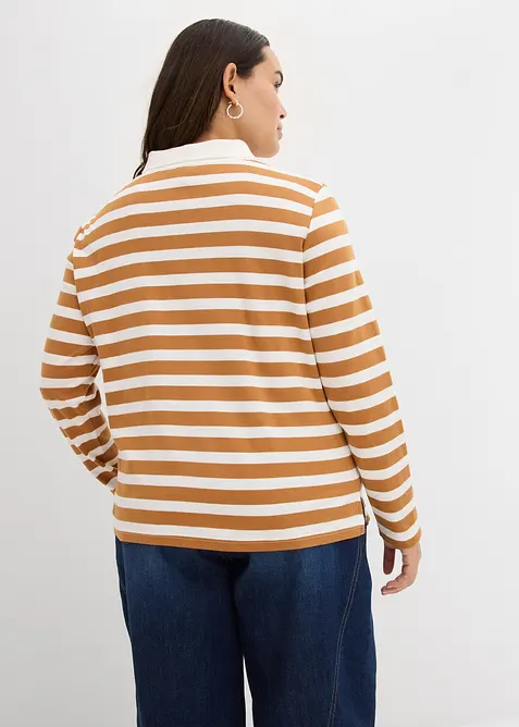 Poloshirt van zwaar biologisch katoen, bonprix