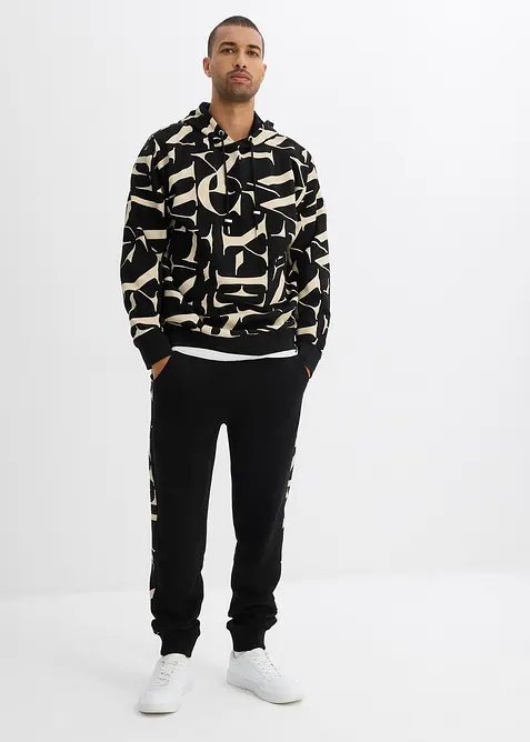 Hoodie van biologisch katoen, loose fit, bonprix