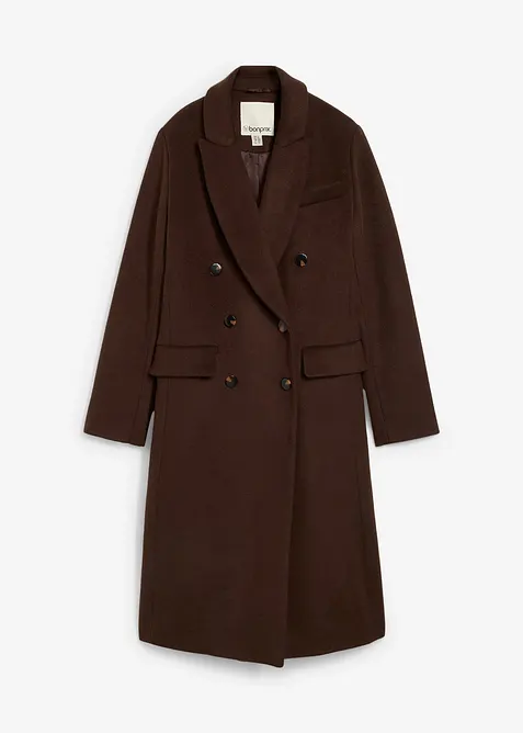 Lange blazerjas met wol, bonprix