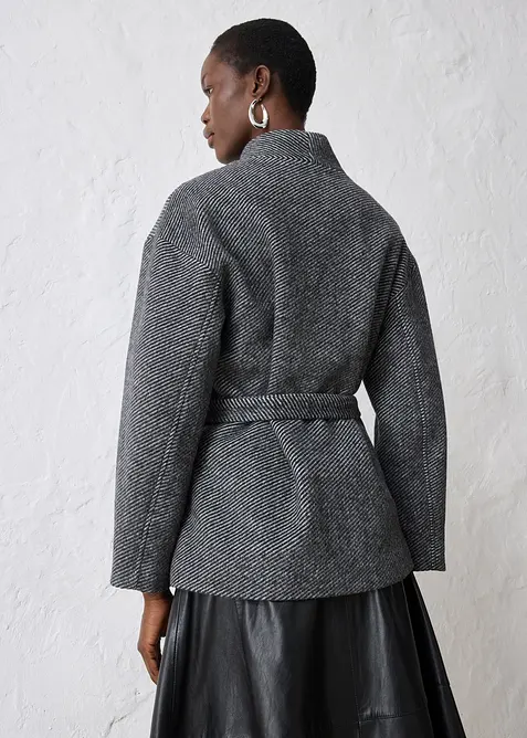 Jas met wol, bonprix