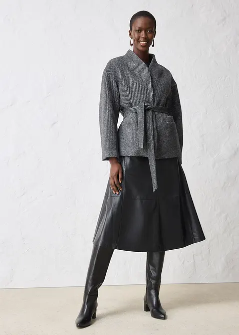 Jas met wol, bonprix