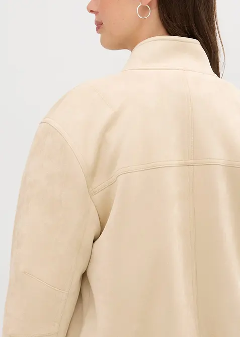 Jas van imitatiesuède, bonprix