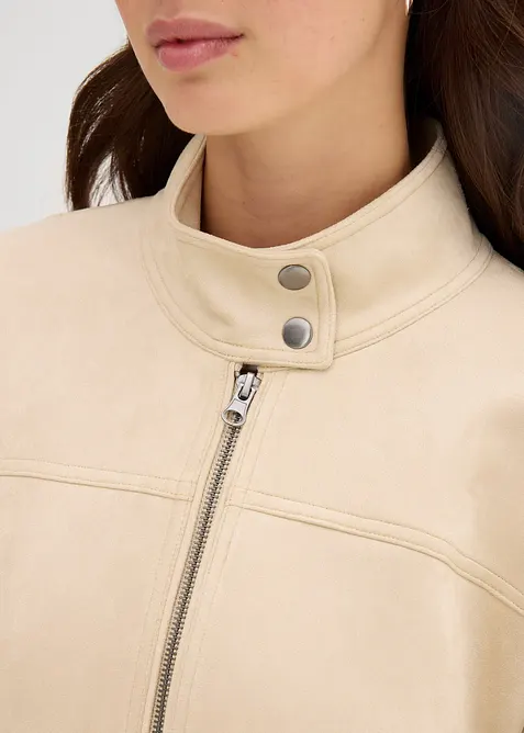 Jas van imitatiesuède, bonprix