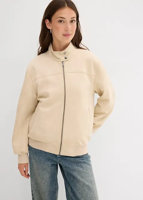 Jas van imitatiesuède, bonprix