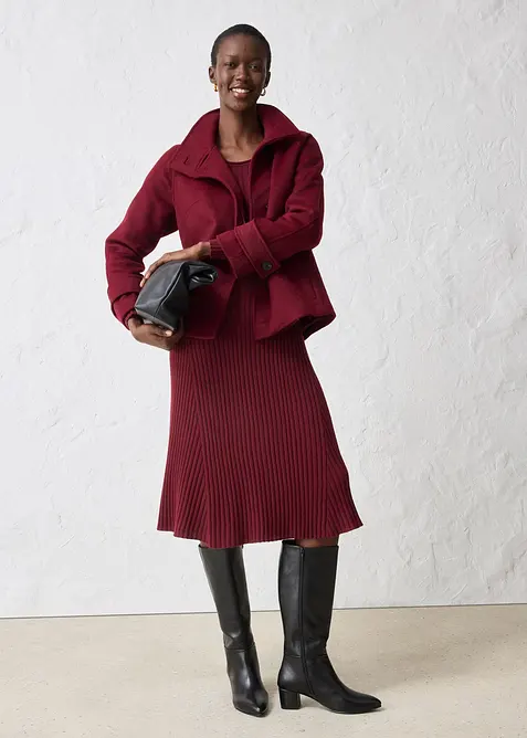 Jas met wol, bonprix