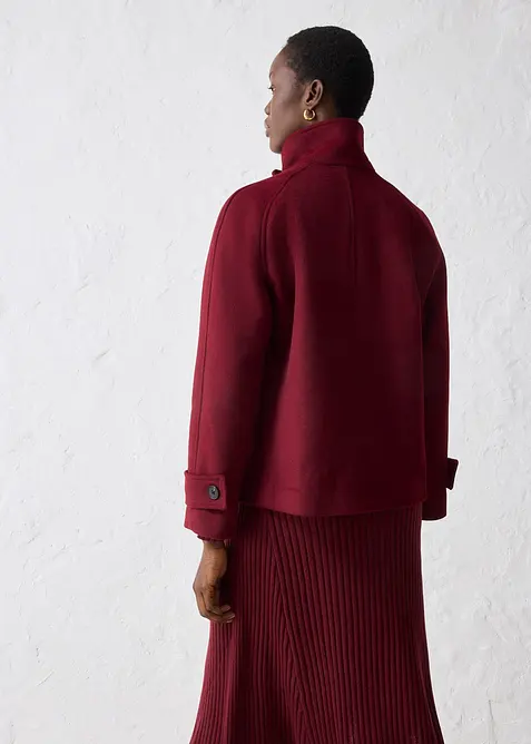 Jas met wol, bonprix