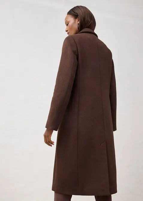 Lange blazerjas met wol, bonprix