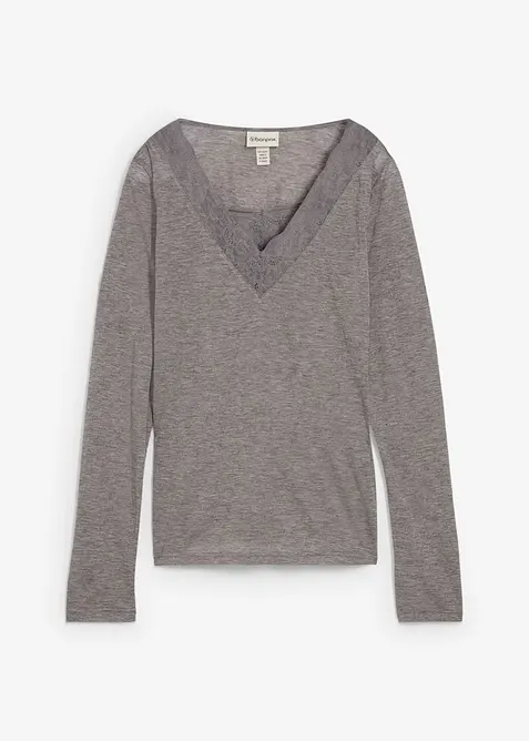 Shirt met wol, bonprix